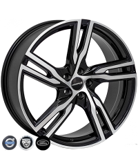 Replica Volvo BK5399 BP R20 W8.5 PCD5x108 ET38.5 DIA63.4   